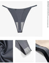 Light Women's Underwear Panties Hot Bikini Thongs Briefs Invisible Silk Female Lingerie G-String