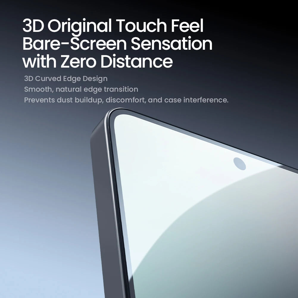AR Anti-Reflection 9H Tempered Glass Screen Protector for Samsung Galaxy S26 Ultra – 3D Arc Edge Front Film with Auto Installation Tool