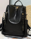 Multifunctional Large Capacity Backpacks High Quality Leather Luxury Designer Brand Women's Backpack