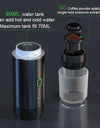 Wireless Electric Portable Espresso Coffee Machine for Car & Home Camping Coffee Maker 3-in-1 Capsule Powder Travel Coffee Maker