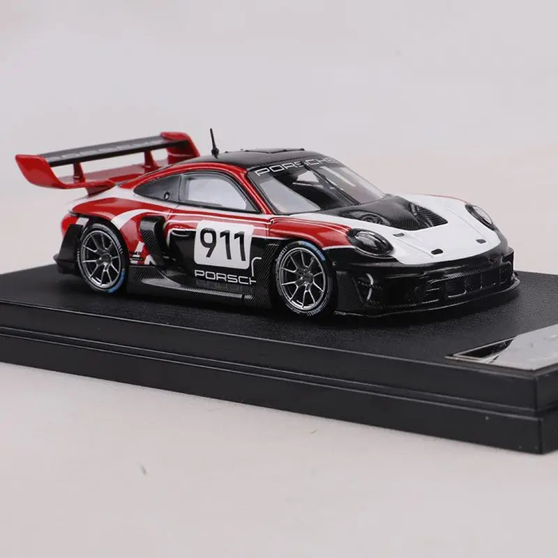 1 64 Scale 911 992 GT3 R Rennsport Diecast Model Car