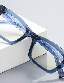 Men's Anti Blue Light Reading Glasses Brand Simple Myopia Prescription Glasses Men  Optical Eyewear Glasses Frame