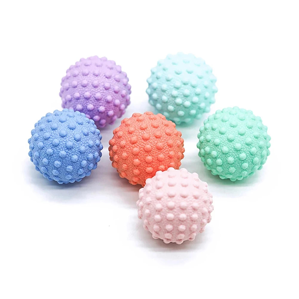 Durable TPR Spiky Massage Ball Trigger Point Sport Fitness Hand Foot Pain Relief Plantar Fasciitis Reliever Hedgehog Balls