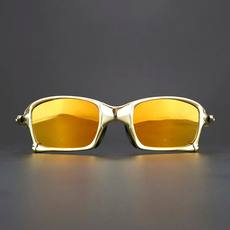 Polarized Metal Cycling Sunglasses UV400 Sports Eyewear