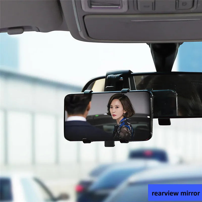 Car Phone Holder Stand Universal Dashboard Car Clip Mount Cell Mobile Phone Support in Car Bracket For iPhone Samsung Xiaomi