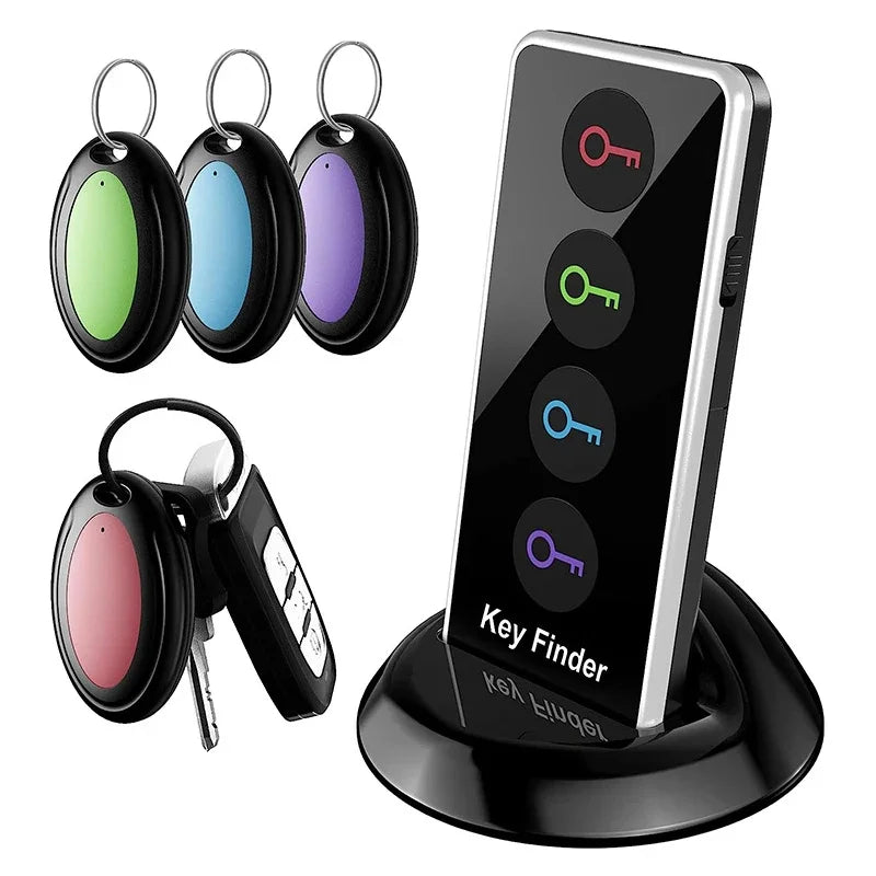 Wireless Key Finder Anti-Lost Alarm Mini Tracking Device Pet Wallet Locator Remote Control