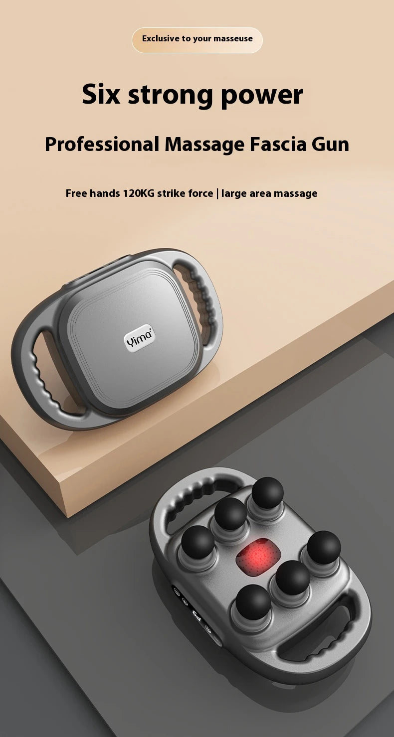 Muscle Massge  for Athletes,Handheld Back Massager，Handheld Deep Tissue Percussion Massager  for Neck,Back,Leg