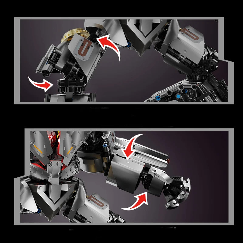 Hulkbuster Building Blocks MOC Model Iron Man Bricks Sets Marvel Superheroes DIY Toys for Boys Adult Collecting Toy