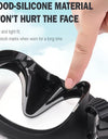 Snorkel Diving Mask Swimming Goggles Silicone Skirt Scuba Mask With Colorful Lens Tempered Glass Wide View For Adult Youth