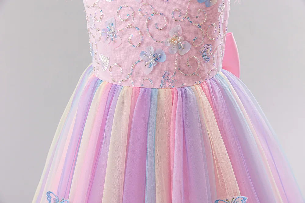 Girls Princess Dress - Fluffy Tulle Ball Gown for 1st Birthday/Wedding/Pageant | Flower Girl Party Dress