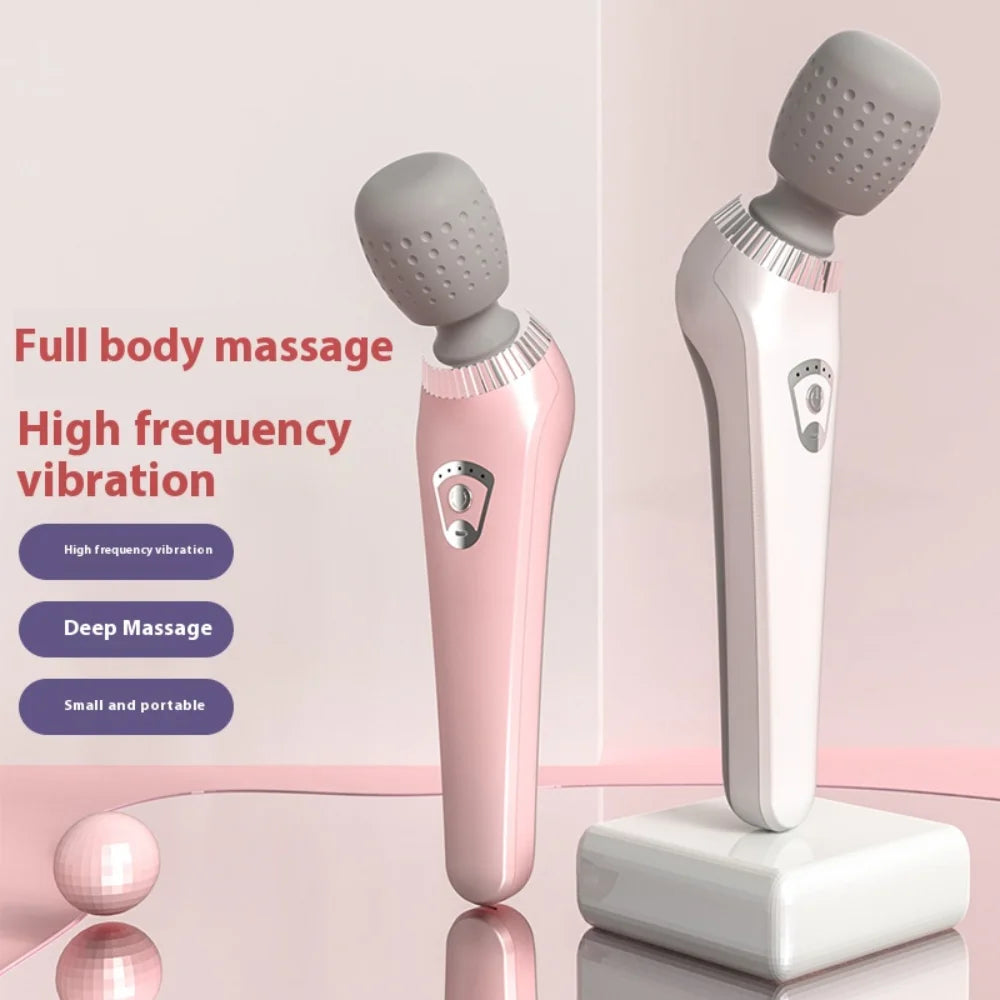 Deep Tissue Massage  USB Rechargeable Portable Full Body Muscle Massage 5-speed Adjustable Fascia  Pink and Black