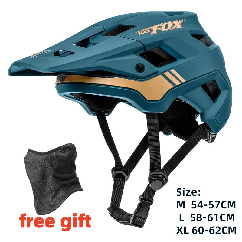 MTB Cycling Helmet With Adjustable Fit And Removable Padding