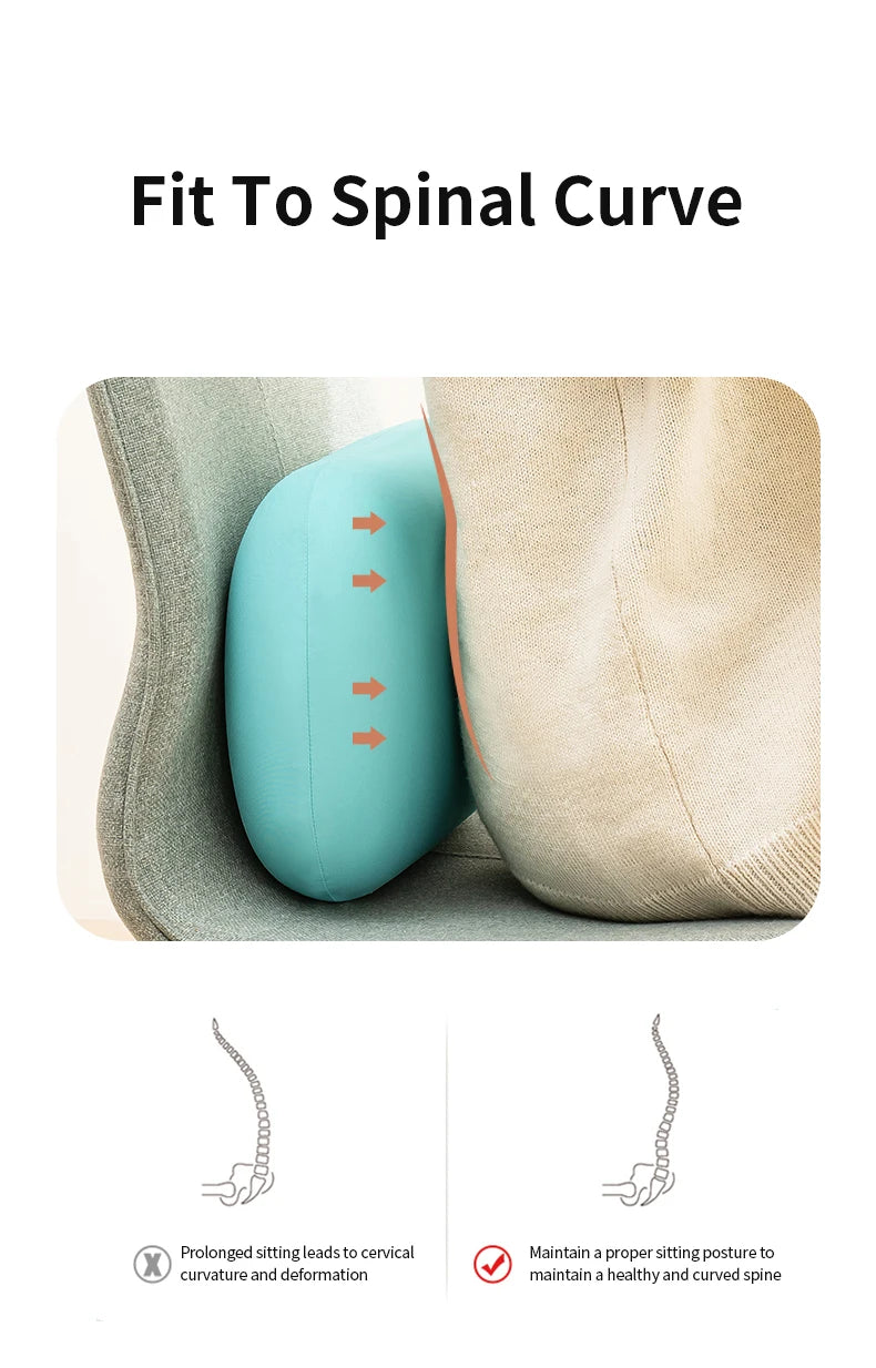 Multifunction Memory Foam Neck Pillow Slow Rebound Soft Travel Pillow for Sleeping Cervical Health Massage Nap Pillows