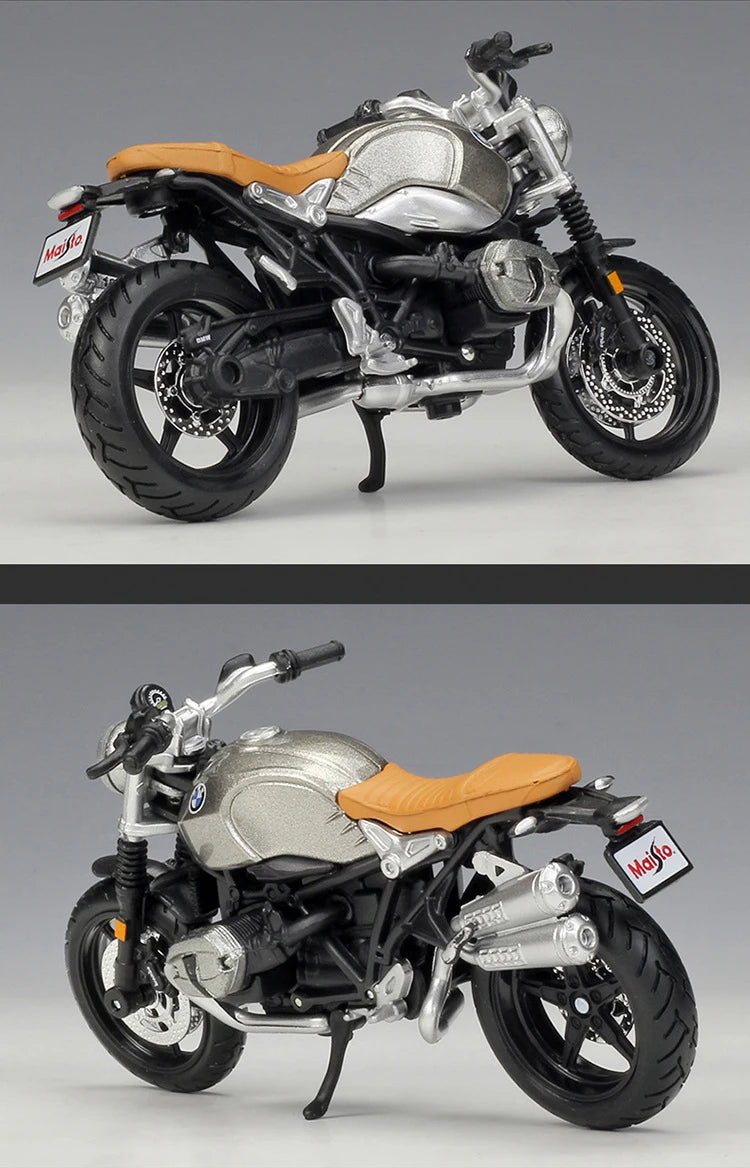 1 18 Scale BMW R Nine T Scrambler Diecast Motorcycle Model