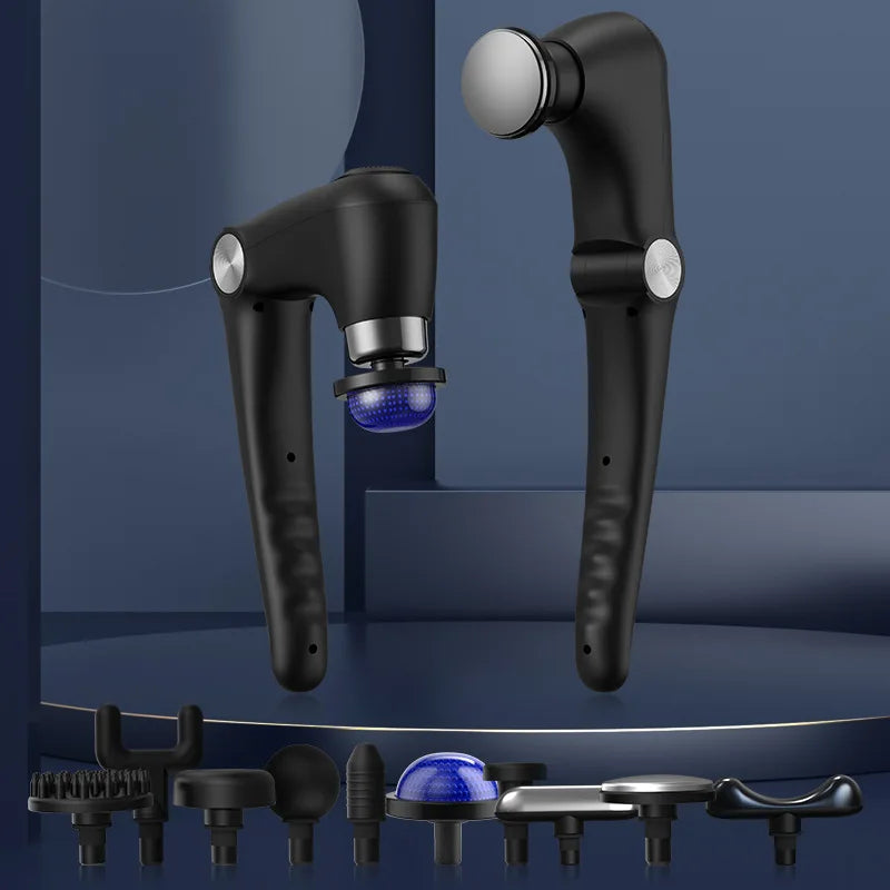 Fitness Muscle Relaxation Massager Hot and Cold Compress Multi-Mode Adjustable Fascia  Foldable Massage Stick Massage