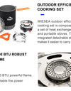 Camping Cooking System Heat Exchanger Outdoor Gas Stove Burner