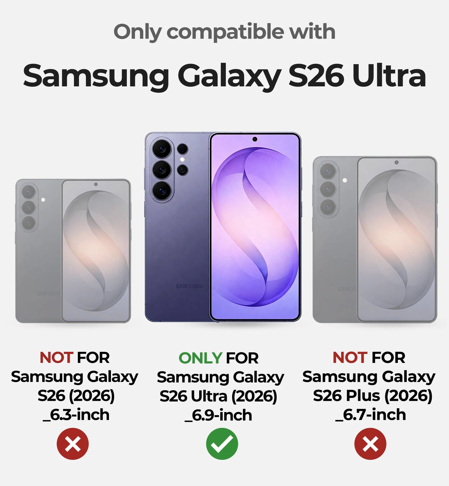 For Samsung Galaxy S26 Ultra Shockproof Case6.9" with Camera Cover Adjustable Kickstand Screen Protector Compatible with MagSafe