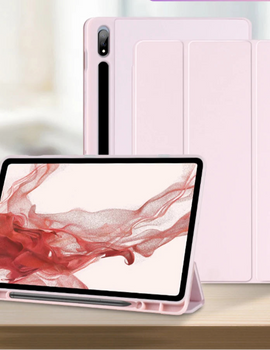 For Samsung Galaxy Tab Case For Tab S8 Ultra 14.6 S8 Plus S7 Plus S7 FE 12.4 S7 S8 11 S6 Lite 10.4 With Pen Slot Tablet Cover