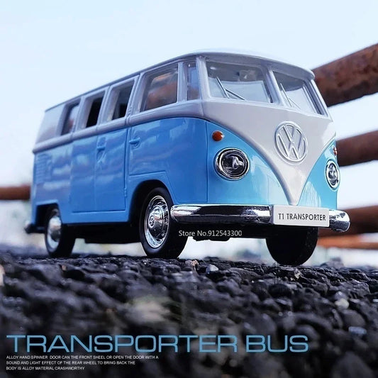 1/36 Diecasts Volkswagen Miniature Cars VW T1 Bus Toys Alloy Diecasts Scale Metal Collection Cars Models Vehicles s Toy Cars