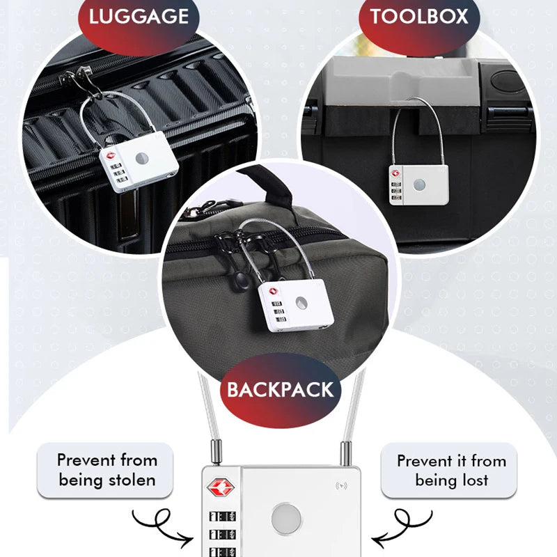 MiTag Smart Anti Lost Tracker For Apple Find My Bluetooth Global Position Systm Locator Ideal MFi Certified For Suitcases Wallet Travel Daily Use