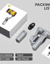 Gimbal Stabilizer for Smartphone Light Face Tracking Inception Time lapse Foldable 3Axis Gimble for iPhone Android