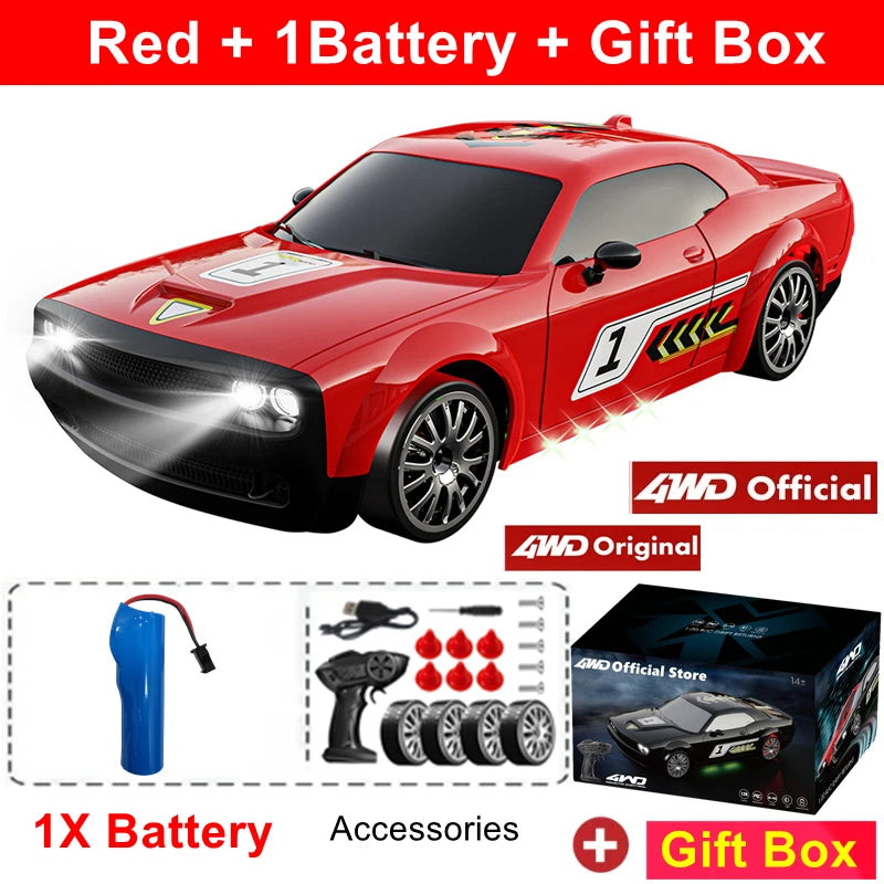 Super Drift Car Remote Control RC Truck RTR Radio GTRPRO 4x4 Racing Car AE86PRO Toys for  Adult Christmas Gift