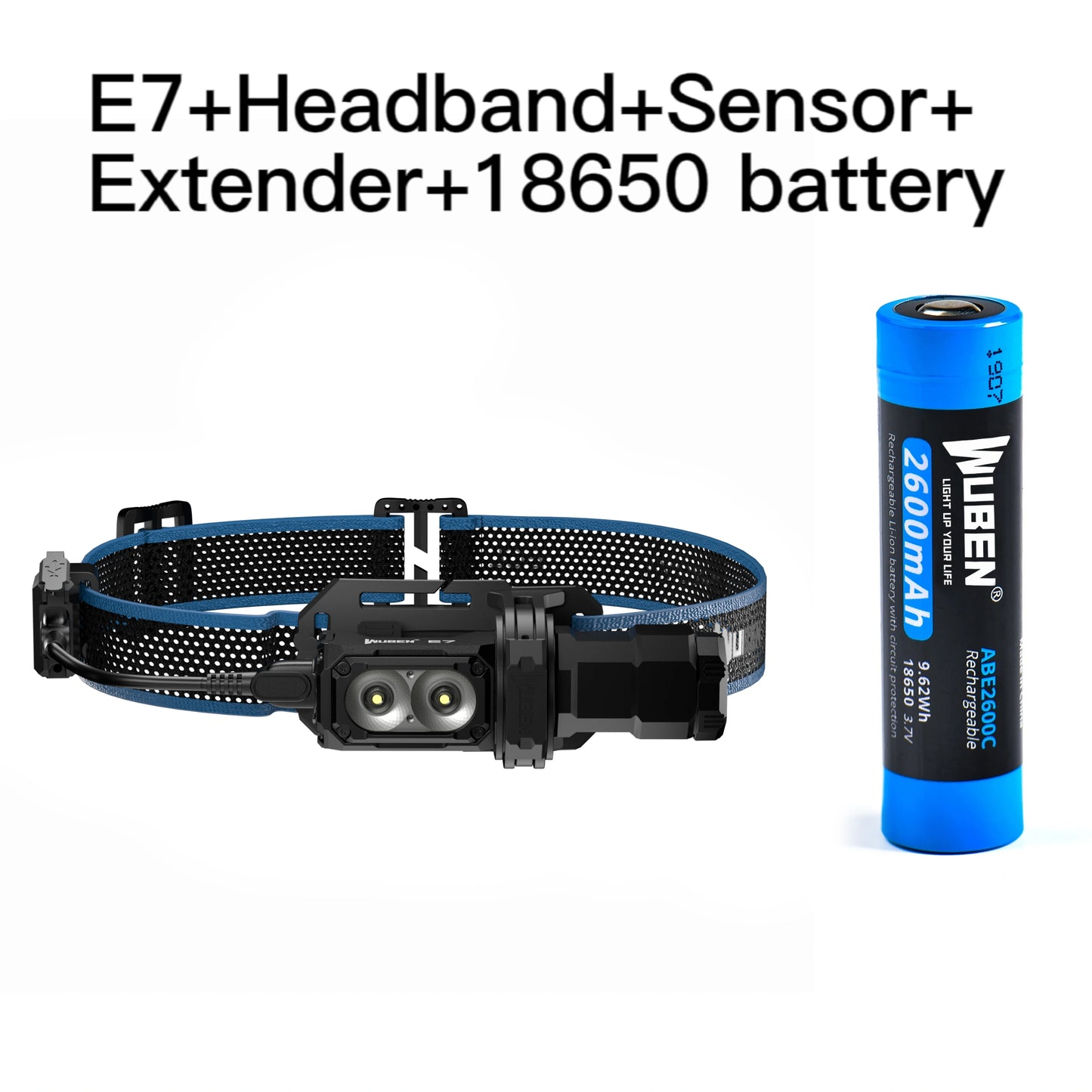1800 Lumen Rechargeable Mini EDC LED Flashlight With USB Type C Charging