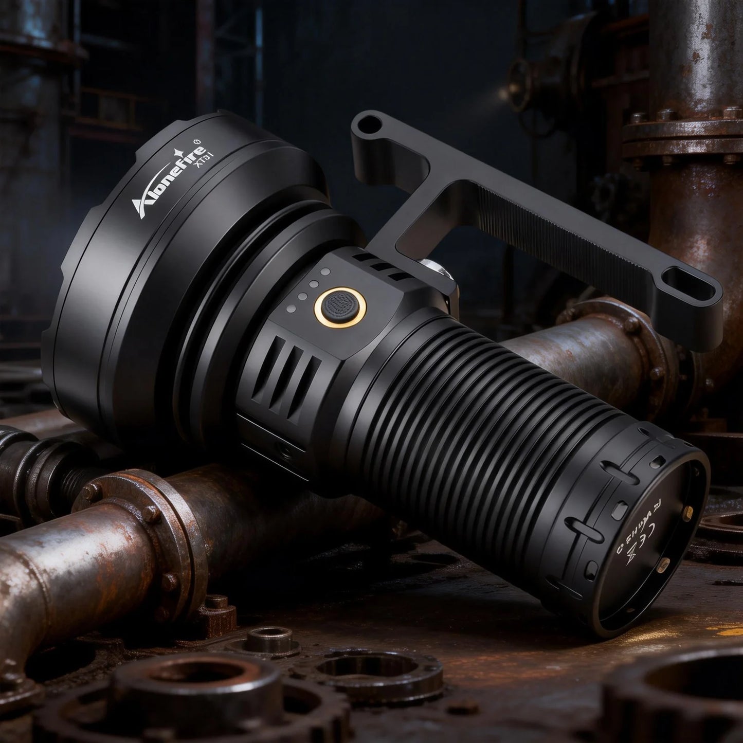 10000 Lumen 31 LED Rechargeable High Power Flashlight
