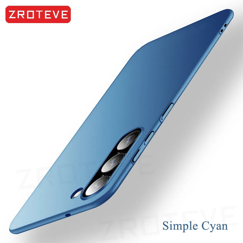 Zroteve Slim Matte Hard PC Case for Samsung Galaxy S26 Ultra / S25 Edge / S24 / S23 – Lightweight Protective Cover