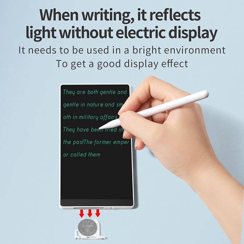 6.5-inch Screen Superfine Handwriting LCD Writing Board Meeting megnetic Single/Double Sided Pad Liquid Drawings Tablet