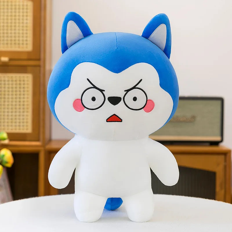 Kawaii Husky Character Plush Stuffed Doll Toy