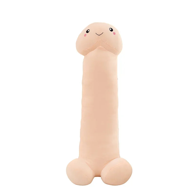 105cm Big Size Trick Penis Plush Kawaii Soft Simulation Dick Plushie Real-life Penis Pillow Sexy Hugging Pillow Girlfriend Gifts