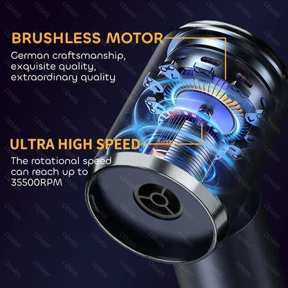 Car Vacuum Cleaner Strong Suction Powerful Cordless Vacuum Cleaner High Suction Wireless Vacuum Cleaner Cleaning Machine