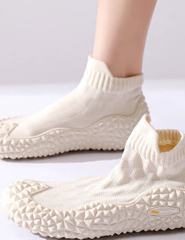 Women's silent soft sole cushioned shoes Squat silent hard pull fitness shoes casual shoes