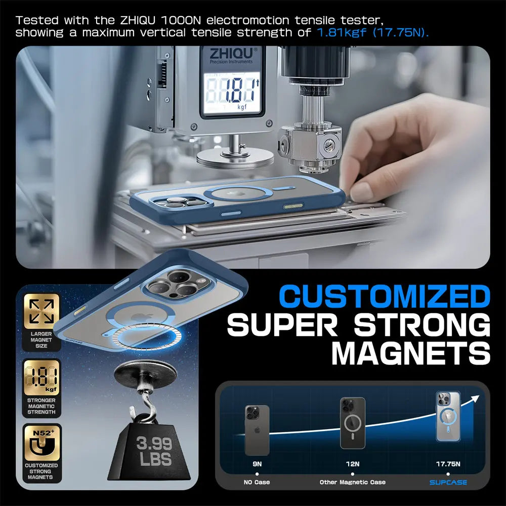 For iPhone 16 Pro Max Case with Camera Control Capture Button UB Mag Slim Shockproof  MagSafe Phone Case Cover