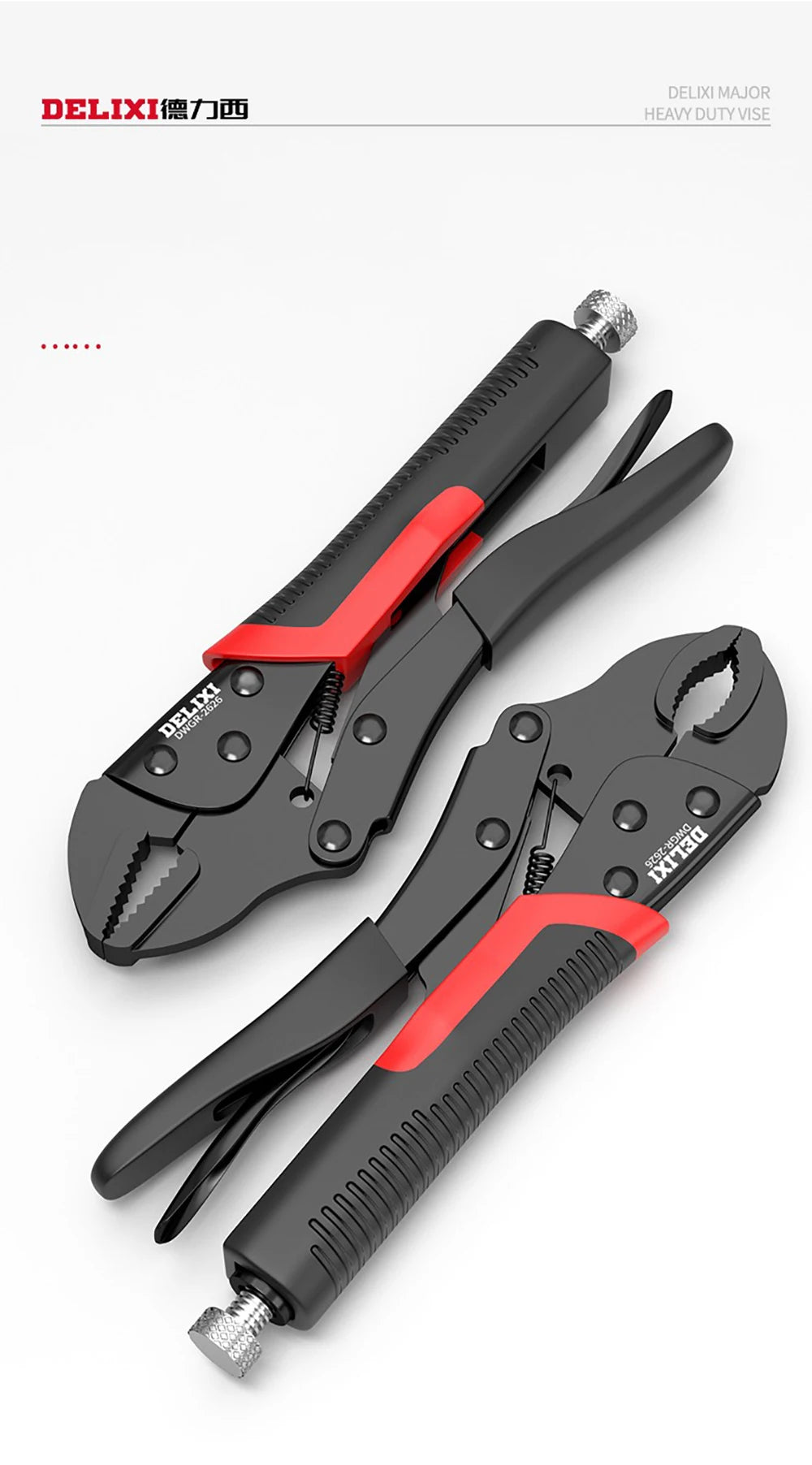 Multifunctional Pliers Adjustable Plate Hand Clamp Locking Pliers Universal Manual Pressure Industrial-grade Round Nose Pliers