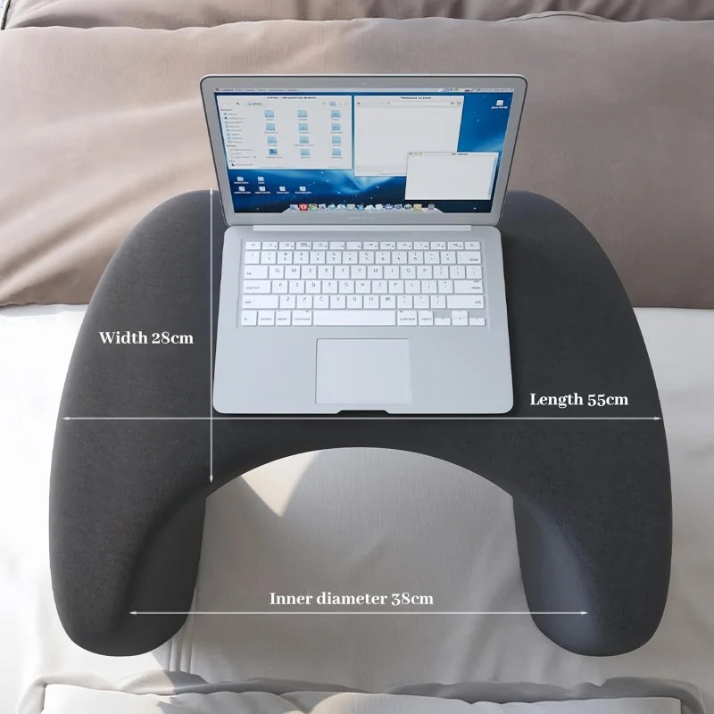 Memory Foam Pillow For Bed Reading Gaming Office Ergonomic Support Portable Knee Travel Pillow Adjustable Height Anti-Snoring