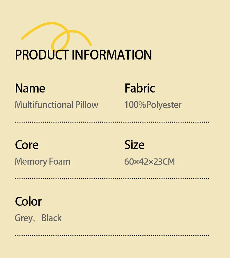 Lie On The Bed Sleeping Pillow Lie On The Bed Artifact Multifunctional Prone Position Lie Pillow Lie Sleeping Lie Pillow Cushion