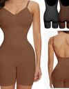 Women Full Body Shaper Backless Shapewear Bodysuits Tummy Control Sheath Butt Lifter Push Up Thigh Slimmer Corset