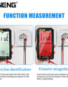 6000 Counts Digital Smart Multimeter Transistor Testers True RMS Auto Electrical Capacitance Meter Temp Resistance