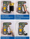 Button Cell Battery Tester Power Bank Detectors 9V N D C AA AAA Universal Household LCD Display Battery Tester Tools