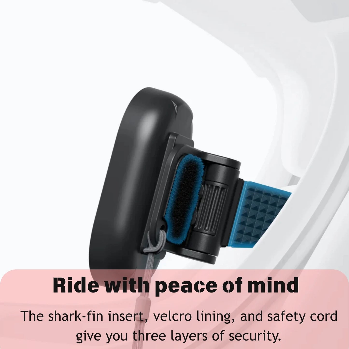 Helmet POV Mount Clip for Insta360 GO 3 and GO 3S Motorcycle Helmet Camera Holder