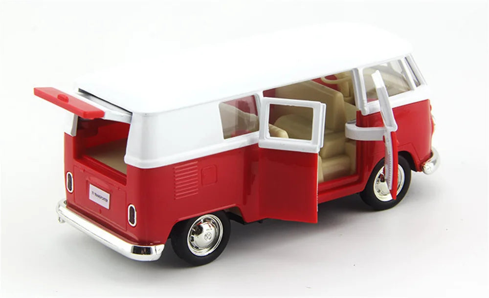 1/36 Diecasts Volkswagen Miniature Cars VW T1 Bus Toys Alloy Diecasts Scale Metal Collection Cars Models Vehicles s Toy Cars