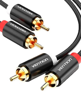 2 RCA to 2 RCA Cable Male to Male Audio Cable for Home Theater DVD Amplifier TV 1m 2m 3m 5m Cable RCA Gold-Plated Cabo