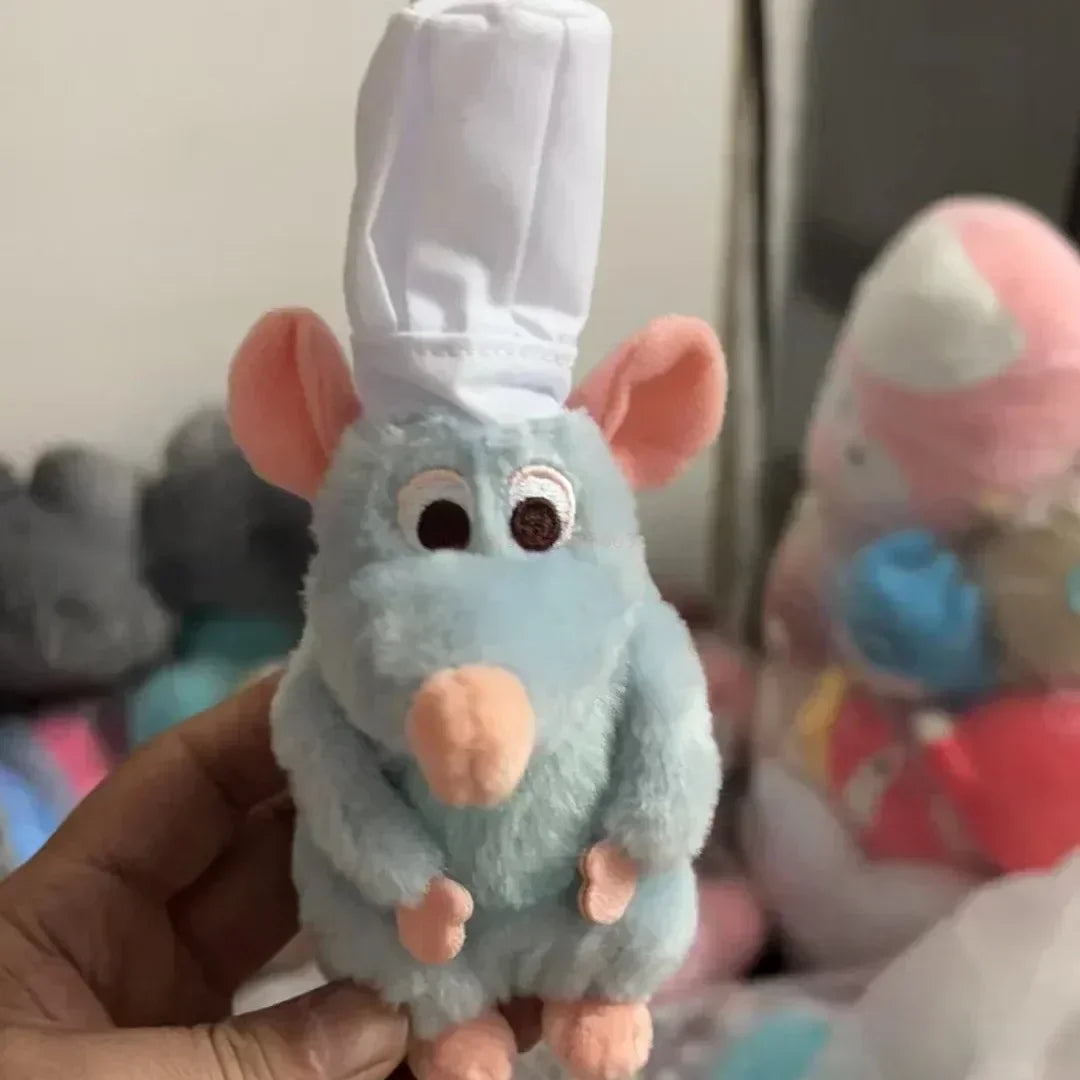 16cm Store Ratatouille Chef Remy Magnetic Shoulder Plush Toy Gifts Kawaii Plush Stuff Toys For Friends Birthday Gift