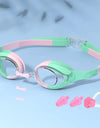 Kids Swimming Goggles Waterproof Swim Eyewear Glasses Anti-fog&Leak Girls Boys Youth Quick Adjustable Strap Age 3-14 Years Old