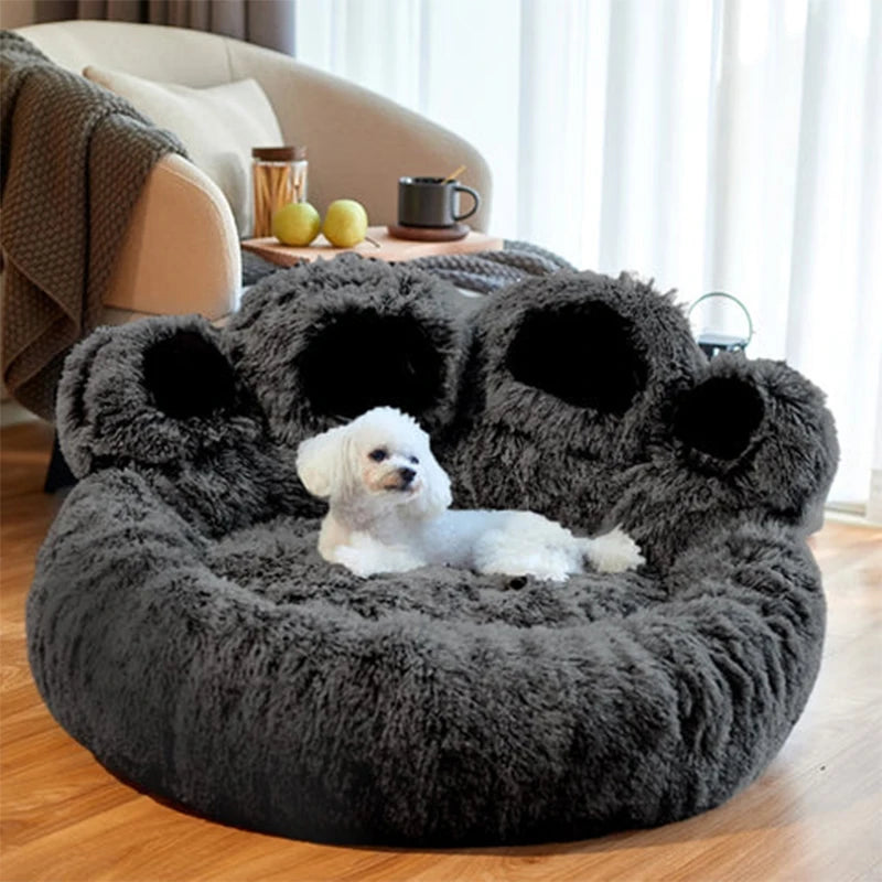 Fluffy Dog Bed Mat Pet Cushion Blanket