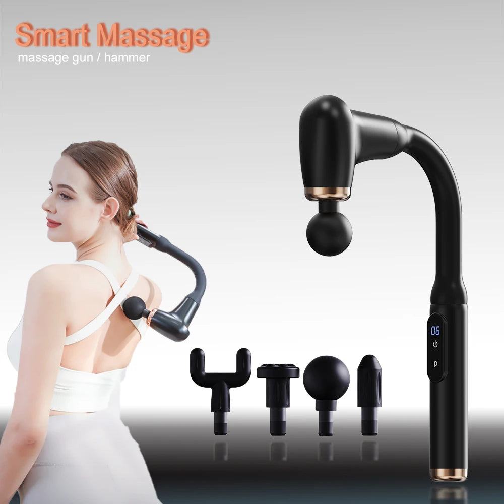 Smart Fascia  Neck Shoulder Cervical Foot Body Relaxation Back High Frequency Massage   Massage Percussion Hammer fitness