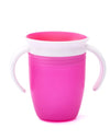 Baby Water Cups 360 Degrees Rotated Baby Learning Drinking Cup with Double Handle Flip Lid Leakproof Infants Water Cups Bottle