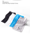 3-Pack Men’s Ice Silk Graphene Briefs – Antibacterial, Seamless, Mid-Waist & Breathable